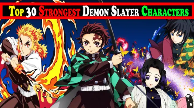 strongest demon slayer characters