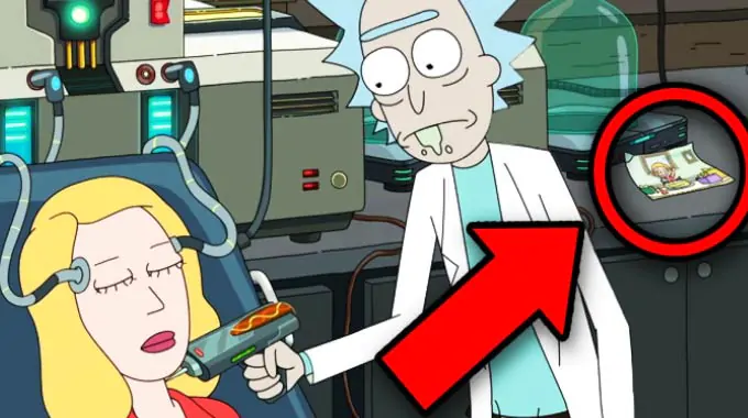 Rick and Morty Easter Eggs
