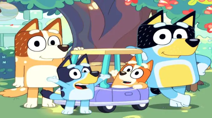 Smartest Bluey Characters