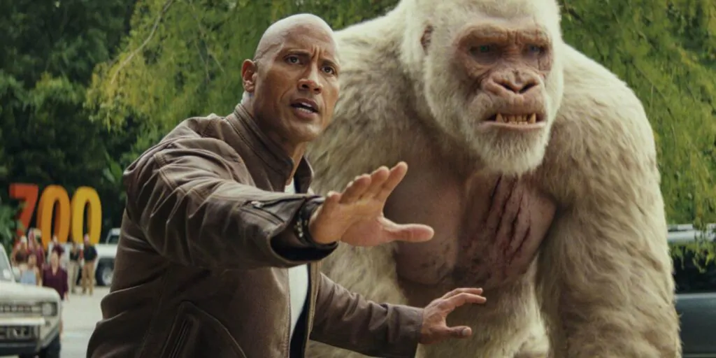 Dwayne Johnson’s Rampage Roars Back to Success on Streaming